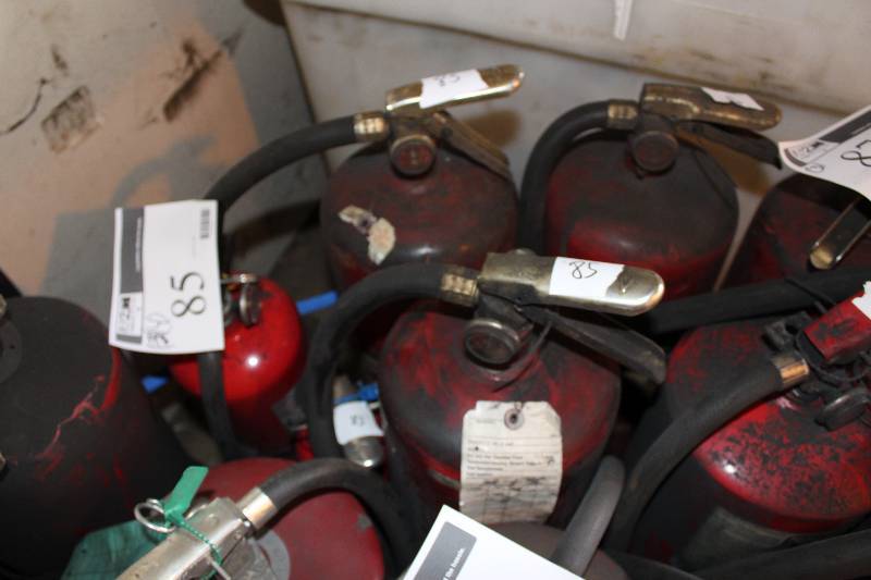 Lot of (3) Fire Extinguishers.