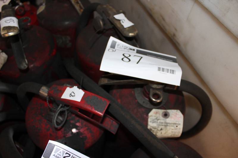 Lot of (3) Fire Extinguishers.