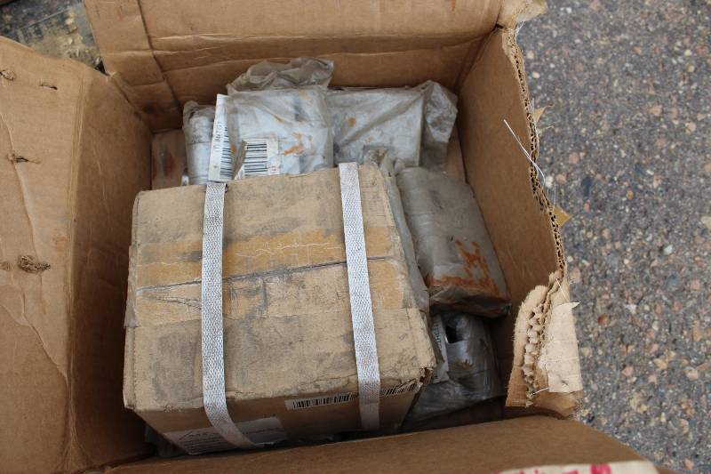 Box Lot Including Metal Hinges.