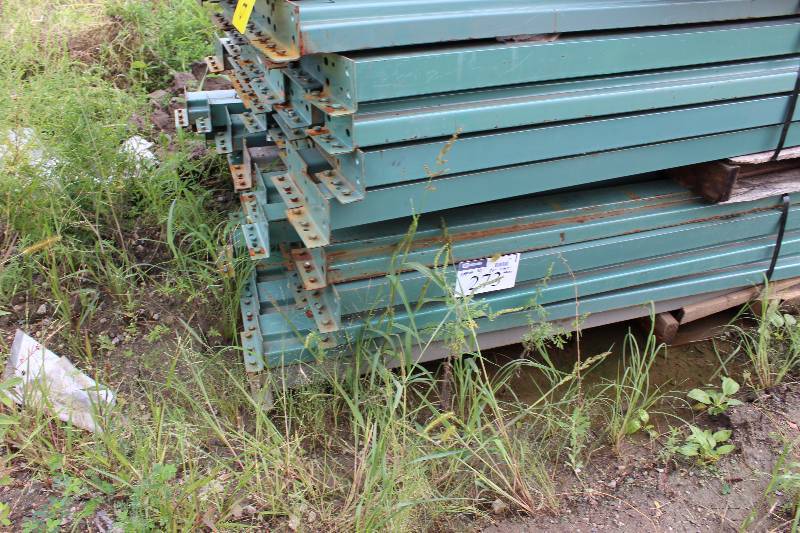 Pallet Racking Lot Including 8 Cross Beams (app. 30 ct).