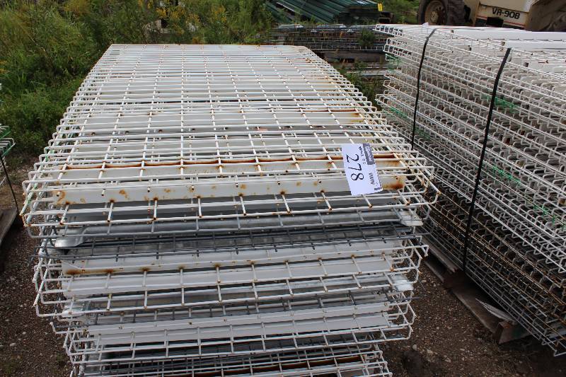 Lot of (app. 25 ct) Metal Grates.