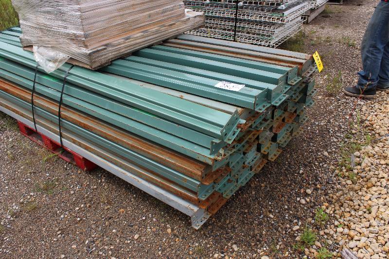 Pallet Racking Lot Including 8 Cross Beams (app. 55 ct).