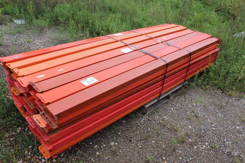 Pallet Racking Lot Including 8 Cross Beams (app. 45 ct).