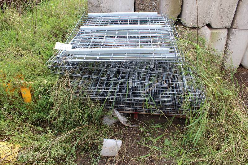 Lot of (app. 15 ct) Metal Grates.