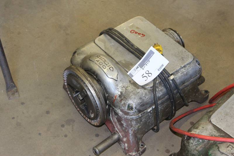 lot 58 image: Ridgid 400 Pipe Threader Doesnt Run 20 x 18 x 18.