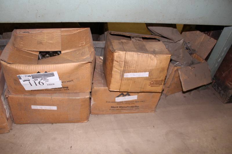 lot 116 image: Floor Lot Including Box of 58 x 3 Bolts Miscellaneous Bolts.