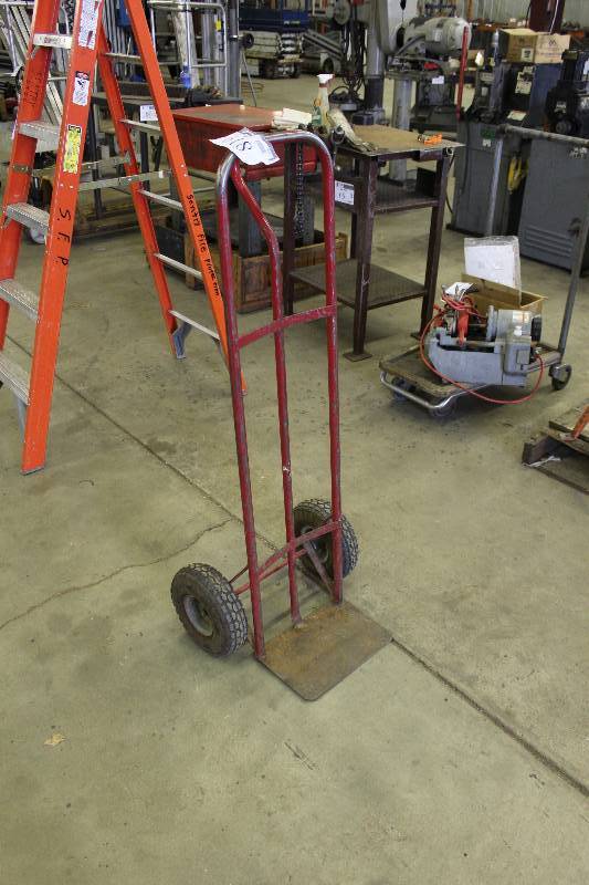 lot 618 image: Metal Dolly 21 x 18 x 52.