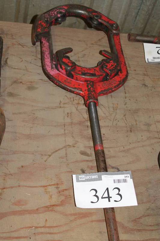 lot 343 image: Reed Pipe Cutter.
