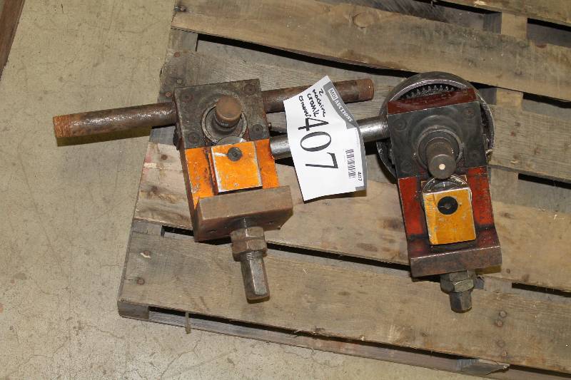lot 407 image: Lot of (2) Machine Crank Groover.