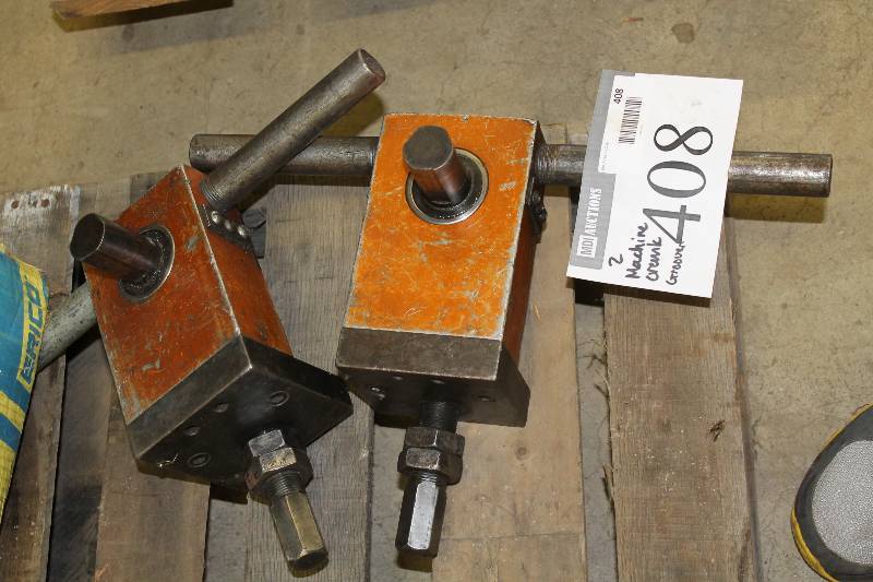 lot 408 image: Lot of (2) Machine Crank Groover.