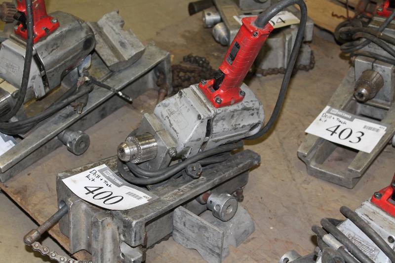 lot 400 image: The Hole Thing 12 Drill & Track Kit.