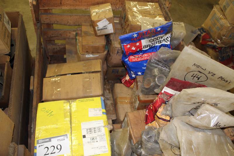 lot 229 image: Pallet Lot Of New Hardware Including Threaded Coupling, Multiple Sizes Threaded Cap, Multiple Sizes Plugs And More New See Info Sheet In Photos For Additional Items & Info.