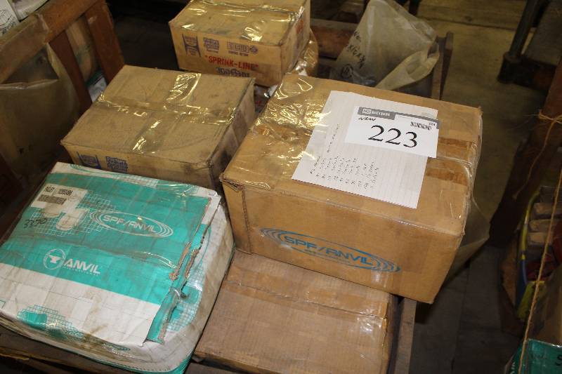 lot 223 image: Pallet Lot Of New Hardware Including Ductile IronCast New See Info Sheet In Photos For Additional Items & Info.