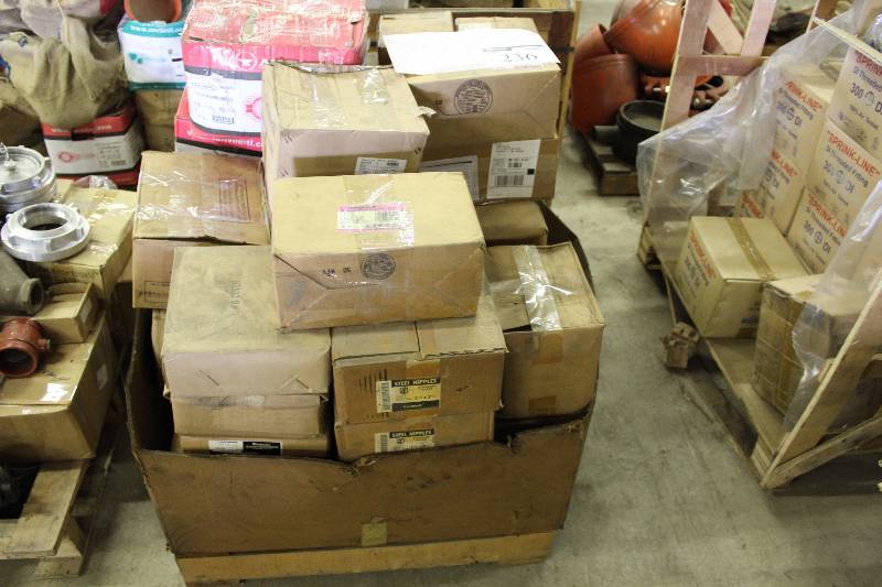 lot 236 image: Pallet Lot Of New Hardware Including  And More New See Info Sheet In Photos For Additional Items & Info.