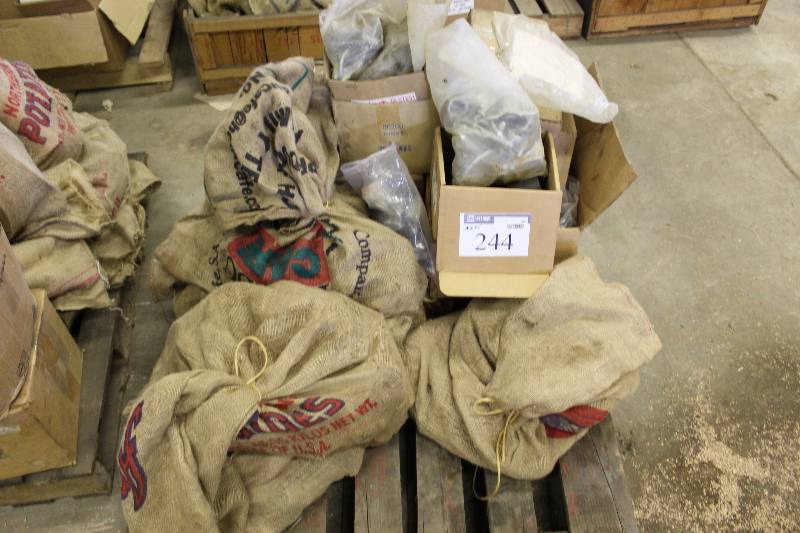 lot 244 image: Pallet Lot Of New Hardware Including Ductile Iron Screwed Miscellaneous Sizes 1 Couplings (5) New See Info Sheet In Photos For Additional Items & Info.