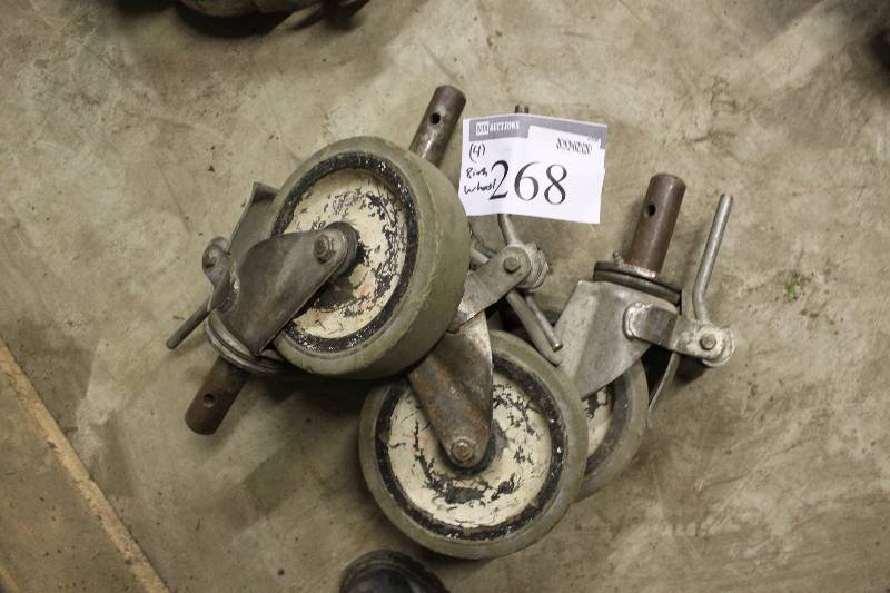 lot 268 image: Lot of (4) 8 Wheels.