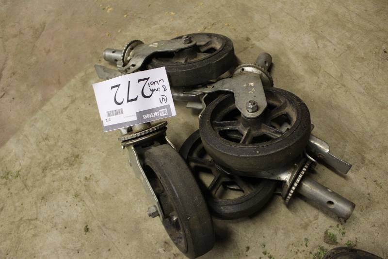 lot 272 image: Lot of (4) 8 Wheels.