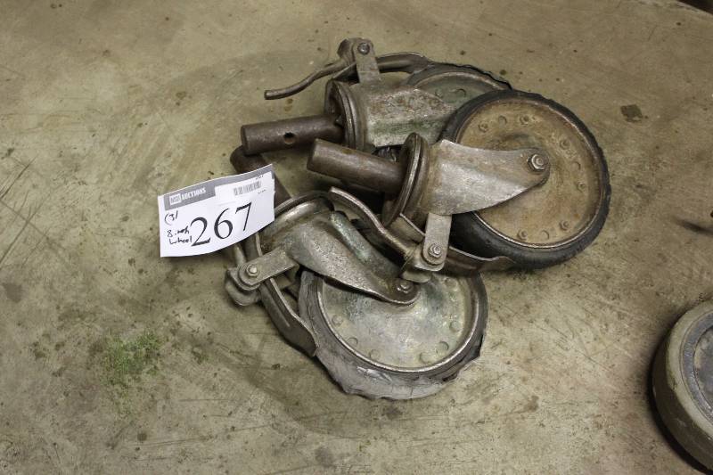 lot 267 image: Lot of (4) 8 Wheels.