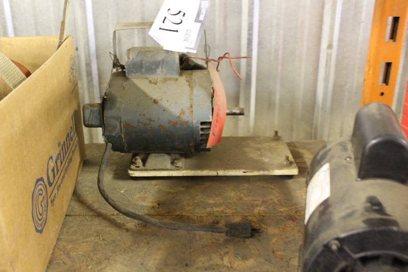 lot 521 image: Westinghouse AC Motor.