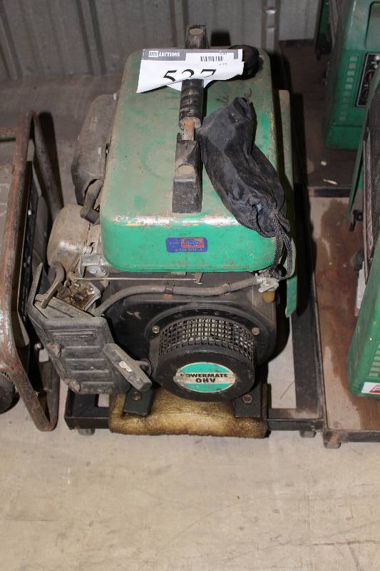 lot 537 image: Powermate Electric Generator OHV2800.