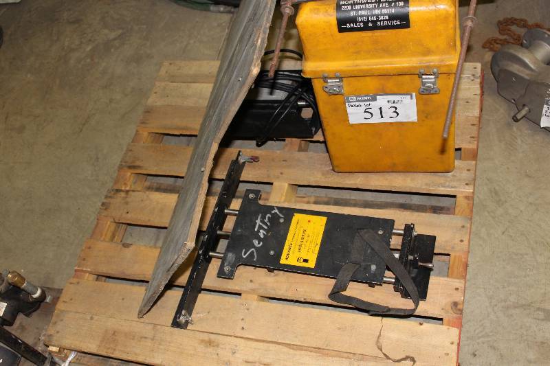 lot 513 image: Pallet Lot Including Northwest Lasers Laser Tool wCase Laser Mounting Board And More.