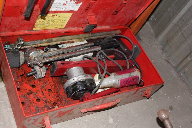lot 492 image: Tool Box Lot Includes Contents.