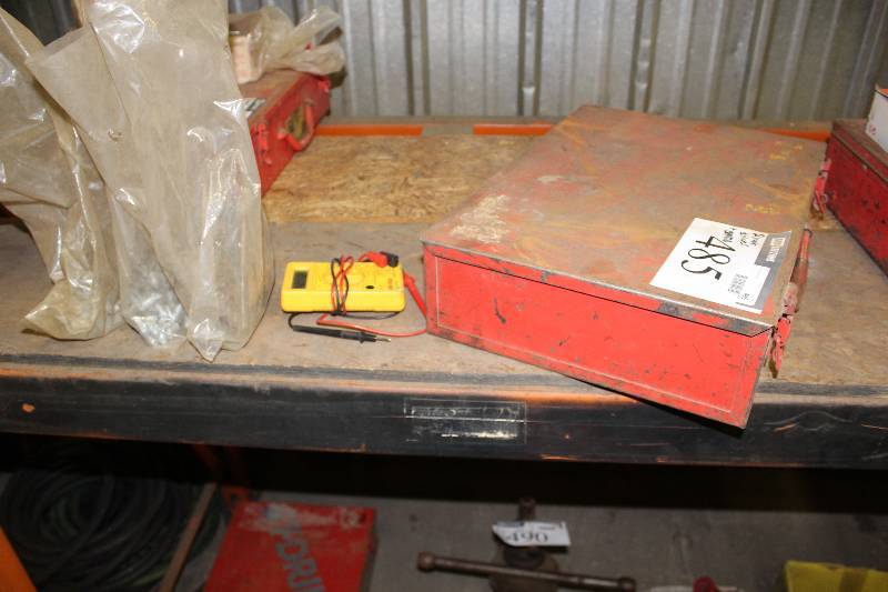lot 485 image: Rivet Gun wHard Case, Hilti Rivet Ammo & Accessories.