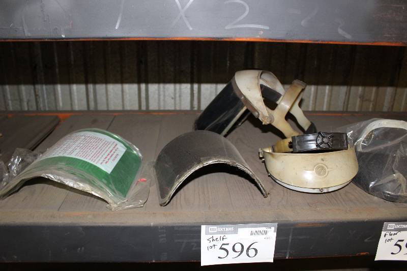 lot 596 image: Shelf Lot of Protective Face Masks.