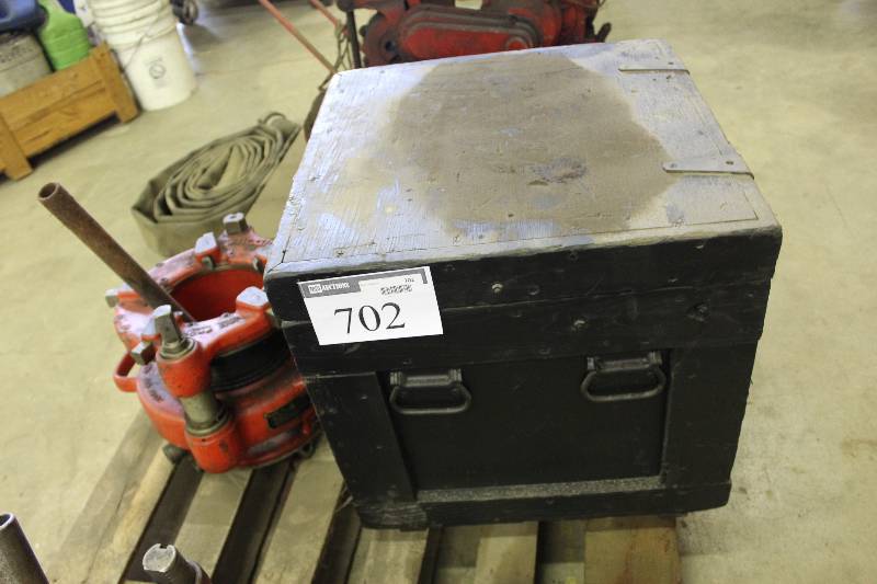 lot 702 image: Lot of (2) Ridgid Pipe Threader.