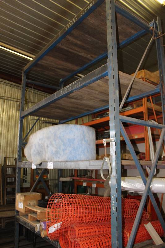 lot 641 image: Pallet Racking Lot Including Uprights 12 x 3 (2) Cross Beams 8 x 2.5 (8).