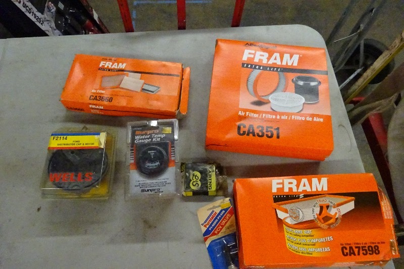 Car Air filers, pcv valve