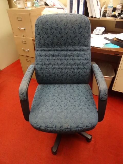 Office chair on wheels