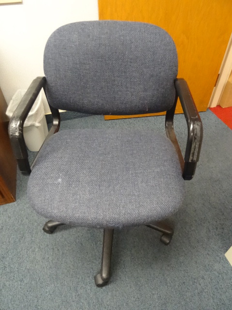 Office chair on wheels
