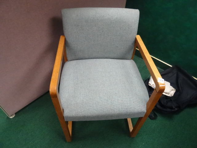 Wood framed side chair