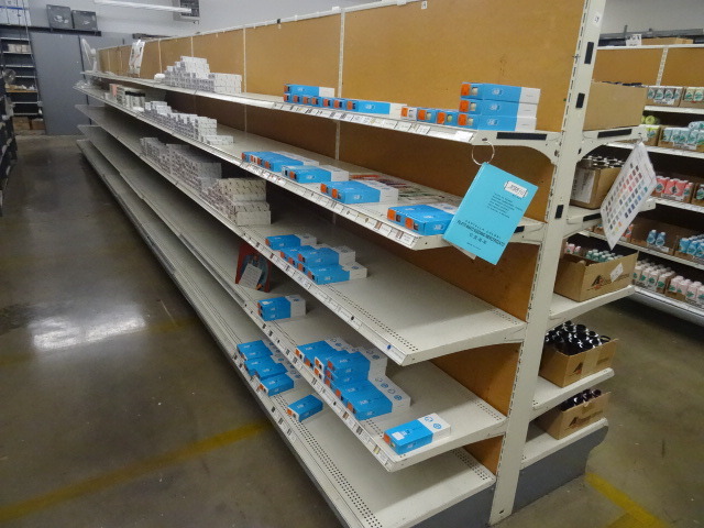 Streater shelving
