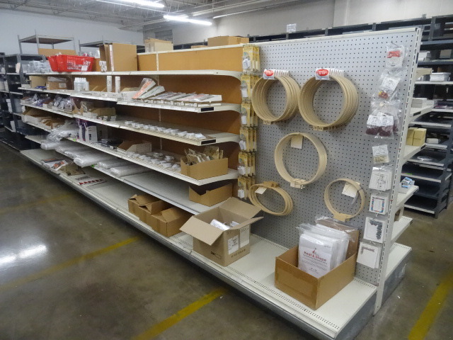 Streater shelving