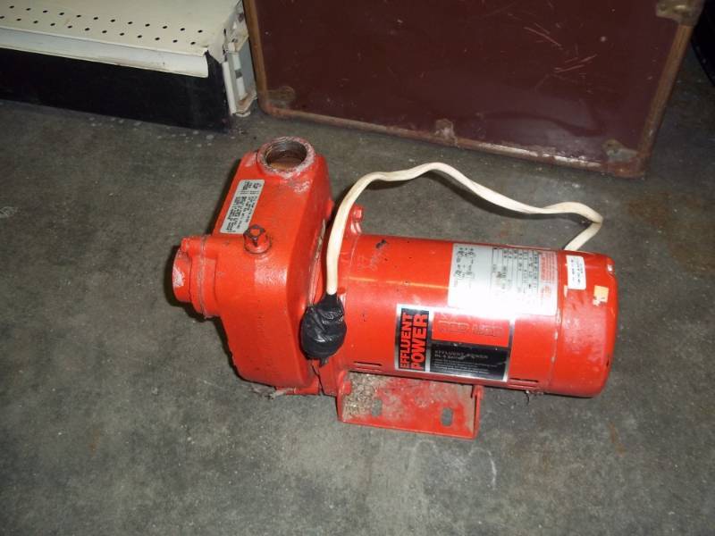 Red Lion shallow well pump, consignor states works