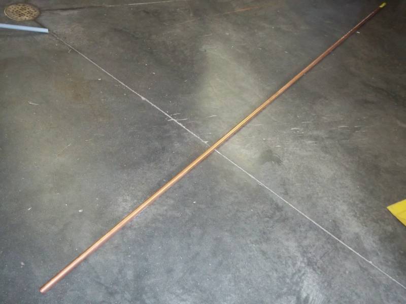 New Copper pipe 1 - 34 x 10