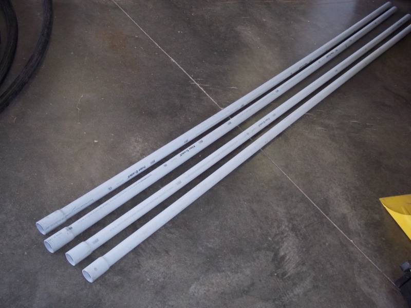 New Conduit Schedule 40 PVC 4 -1 14  x 10