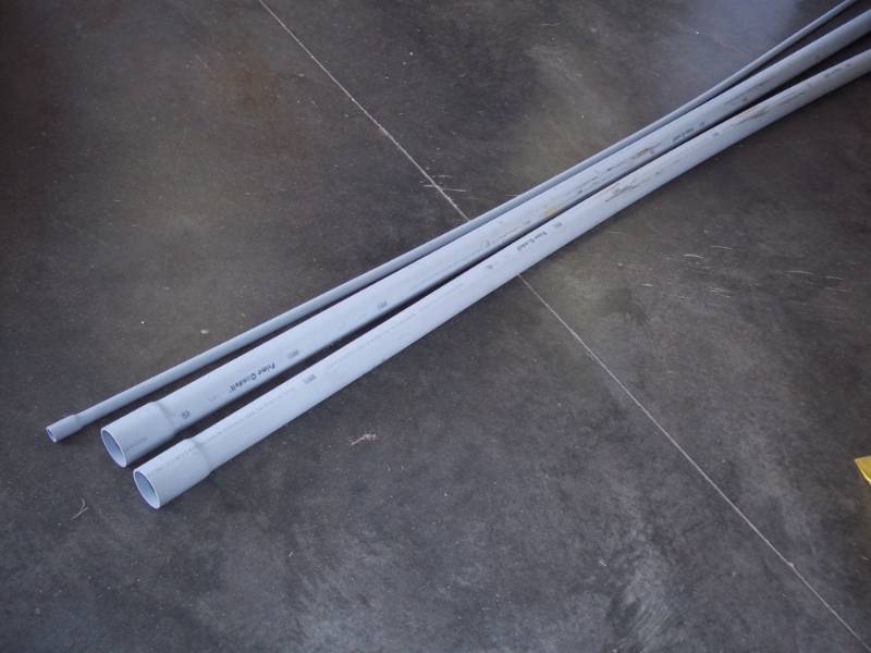 New Conduit Schedule 40 PVC 2 -2 and 1 - 12  x 10