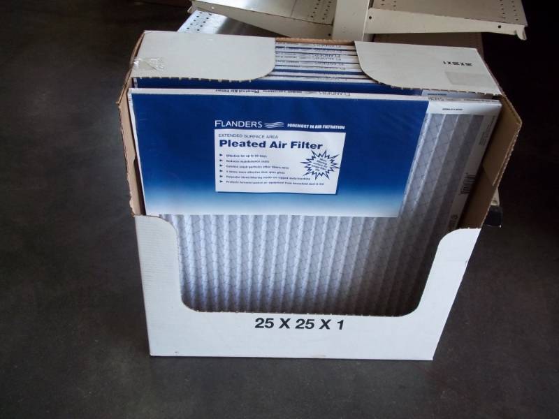 9 - New 25 X 25 Furnace Filters