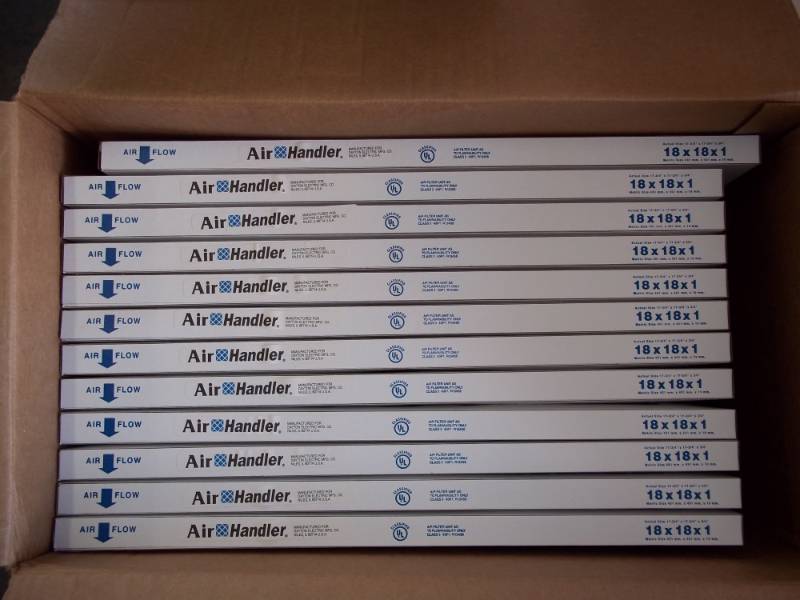 12 - New 18 X 18 Furnace Filters