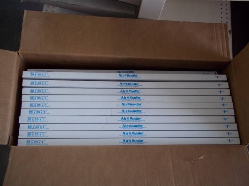 10 - New 20 X 25 Furnace Filters