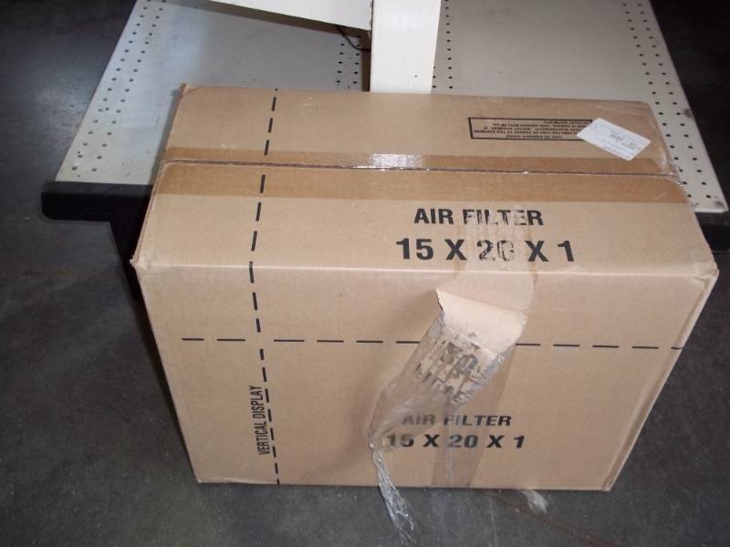 12 - New 15 X 20 Furnace Filters