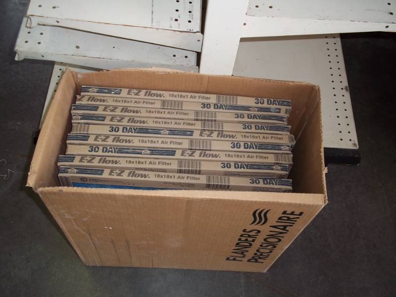 9 - New 18 X 18 Furnace Filters