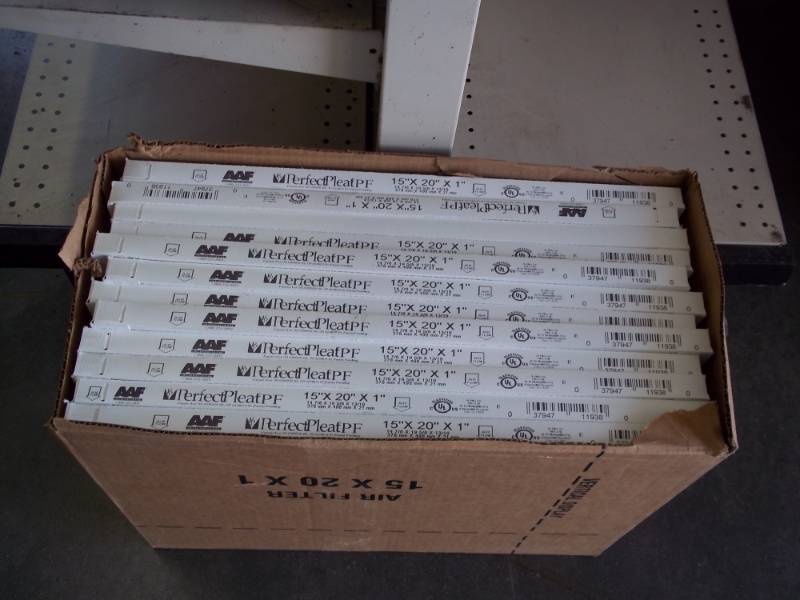 12 - New 15 X 20 Furnace Filters