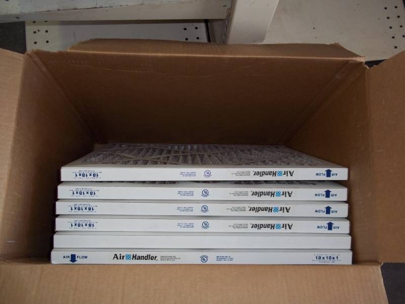 6 - New 18 X 18 Furnace Filters