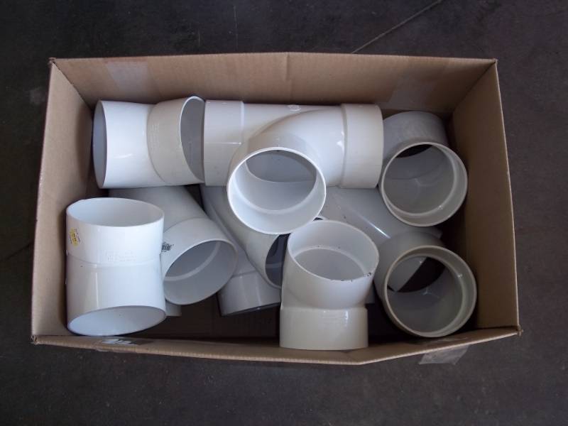 New 4 PVC Fittings
