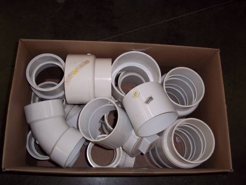 New 4 and 3 PVC Fittings