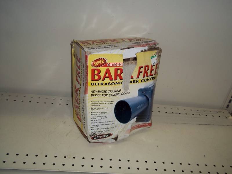 Bark free ultrasonic bark controller, consignor states works